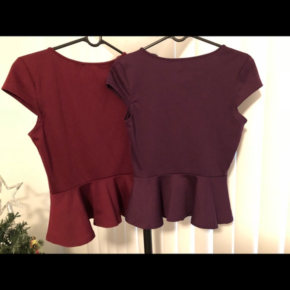 Forever 21 Tops - 2 BNWOT F21 peplum tops❣️